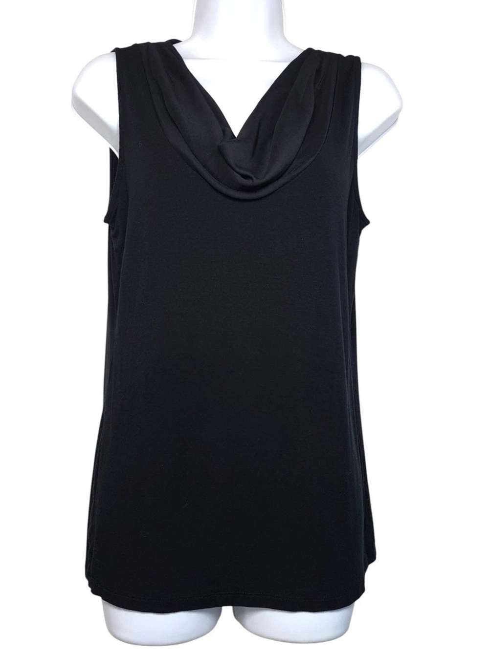 Lauren Ralph Lauren Black Cowl Neck Top